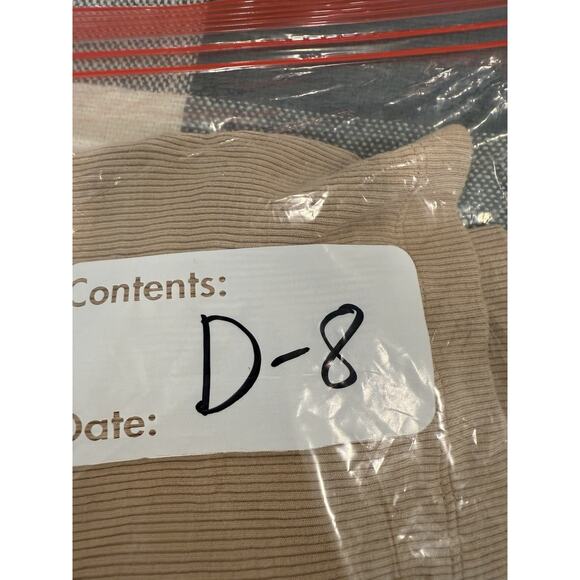 Reiss Racerback Tank in Beige Size Small Bohemian Viscose Knit - Picture 9 of 9